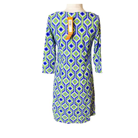NWT Jude Connally Marlowe Printed Dress trellis - Picture 8 of 8